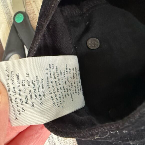 Rag & Bone 10" Crop Flare Black Velvet Pants $200 26 - Picture 10 of 10